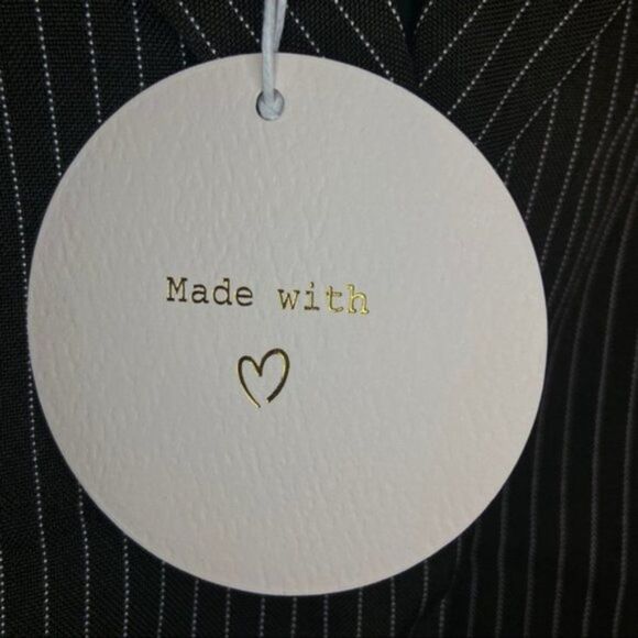 Wild Honey Jumpsuit Wide Leg Pinstripe New Y - Picture 12 of 14